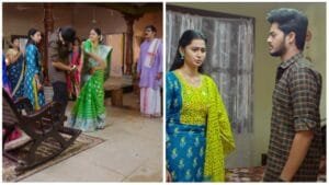jnanamba-is-heartbroken-after-overhearing-janaki-and-akhil-in-todays-janaki-kalaganaledu-serial-episode