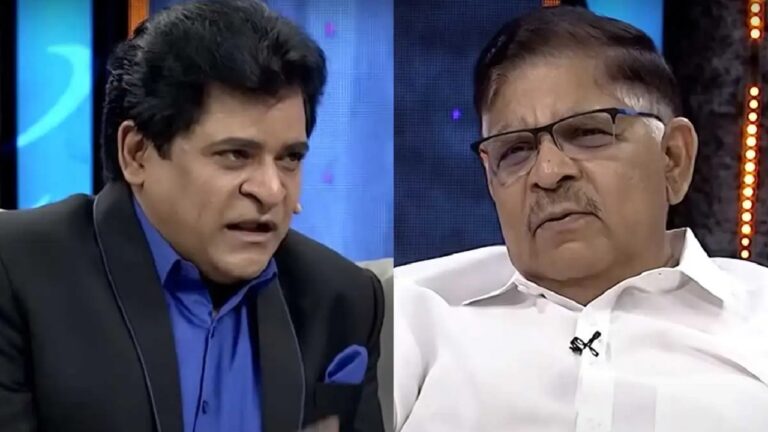 Ali Basha questioned allu aravind left from the show