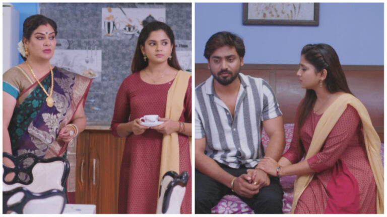 Mahindra reaches Gauthams place for shelter in todays guppedantha manasu serial episode