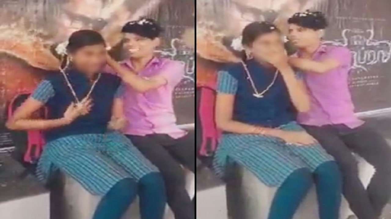 Minor boy married minor girl in bus stand at thamilnadu video goes viral
