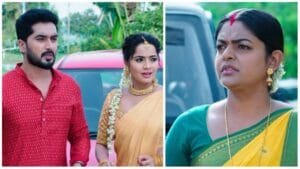 Mounitha grows worried as Karthik tries to recall his past in todays karthika deepam seriale episode