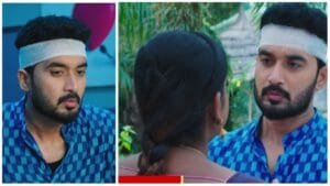 Mounitha is worried about Karthik's disappearance in todays karthika deepam serial episode