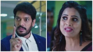 samrat fires on tulasi in todays intinti grhalakshmi serial episode