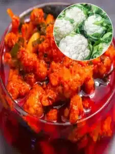 Cauliflower Pickle _ How to make cauliflower pickle recipe in telugu