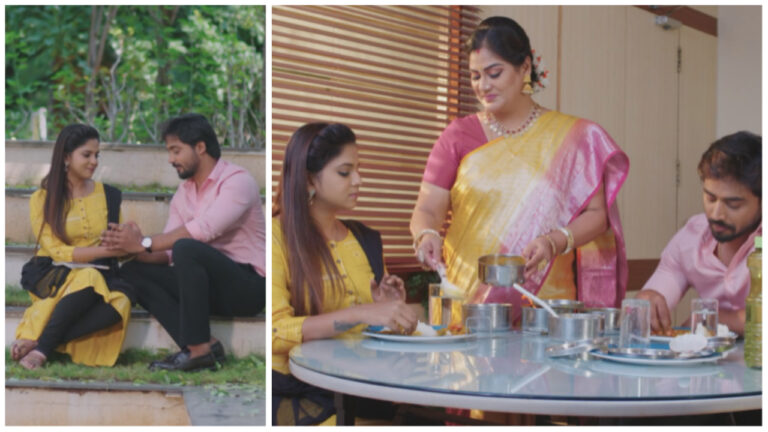 Devayani visits Rishi and Vasudhara at the college with a motive in todays guppedantha manasu serial episode