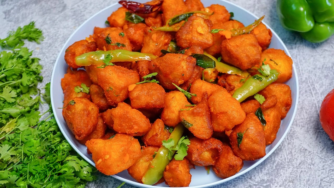 Potato 65 Snacks Recipe in Telugu, Crispy and Tasty Snack at Home