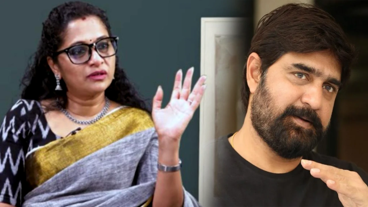 TV Actress Anitha Chowdary Shocking Comments on Hero Sreekanth