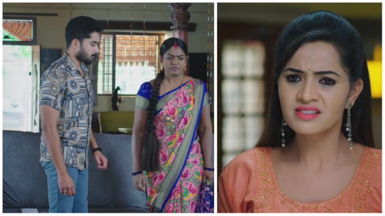 monitha tension about karthik in todays karthika deepam serial episode