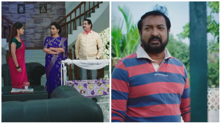 Soundarya gets suspicious of Mounithas bizarre behaviour in todays karthika deepam serial episode