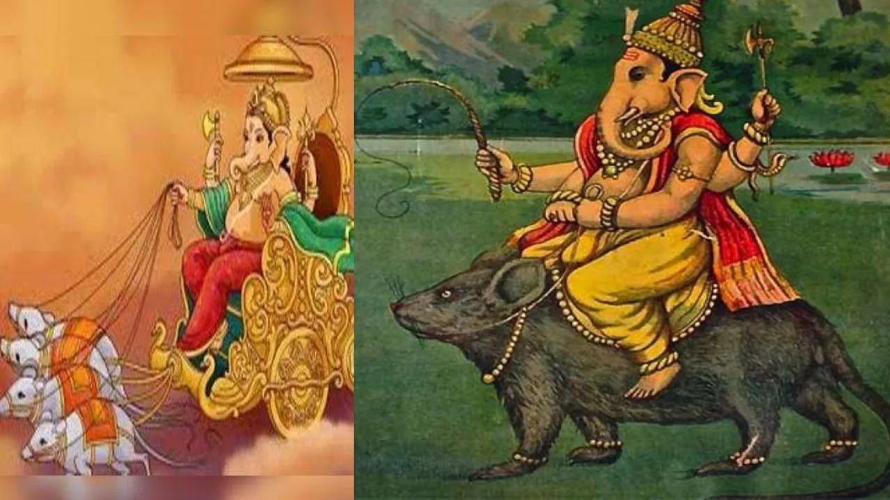 Vinayaka Vahanam : Reason Behind Lord Ganesh Selecting Mouse As Vahanam 