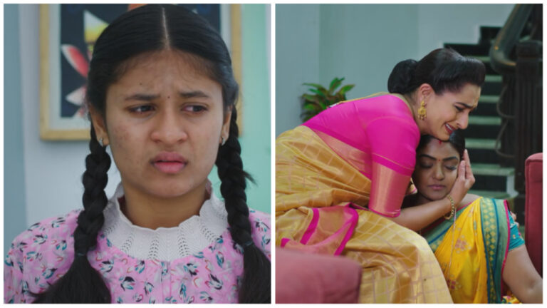 Hima gets shocked as Mounitha reveals the truth about Deepa health in todays karthika deepam serial episode