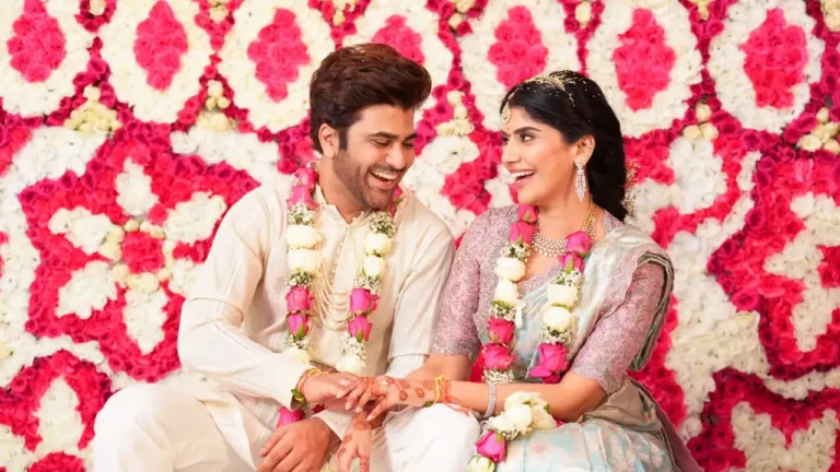 Telugu actor Sharwanand gets engaged to Rakshita Reddy, a techie from USA