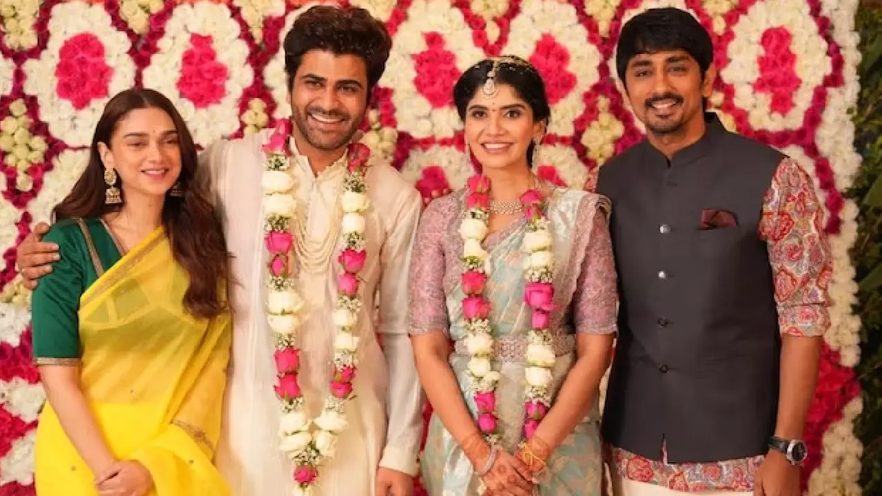 Telugu actor Sharwanand gets engaged to Rakshita Reddy, a techie from USA 