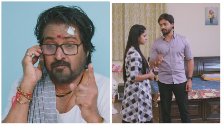 rishi fires on vasudhara in todays guppedantha manasu serial episode