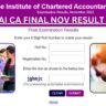 icai result nov 2024