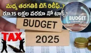 Tax Relief For Those Earning Below 15 Lakh Likely In Budget 2025