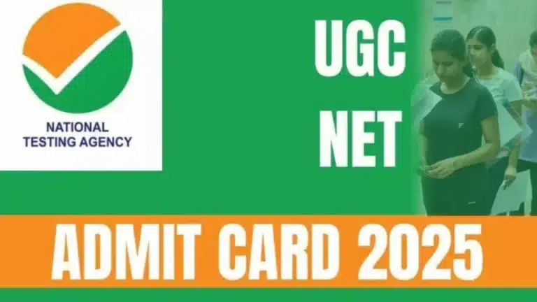 UGC NET 2025 Admit Card