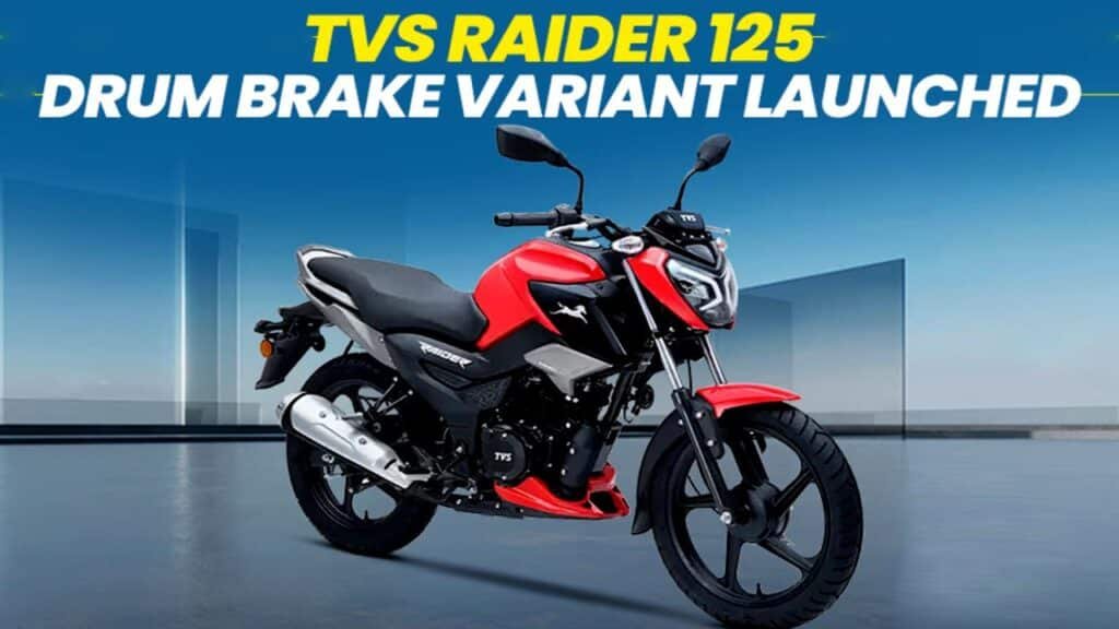 TVS Raider 125 Drum Variant